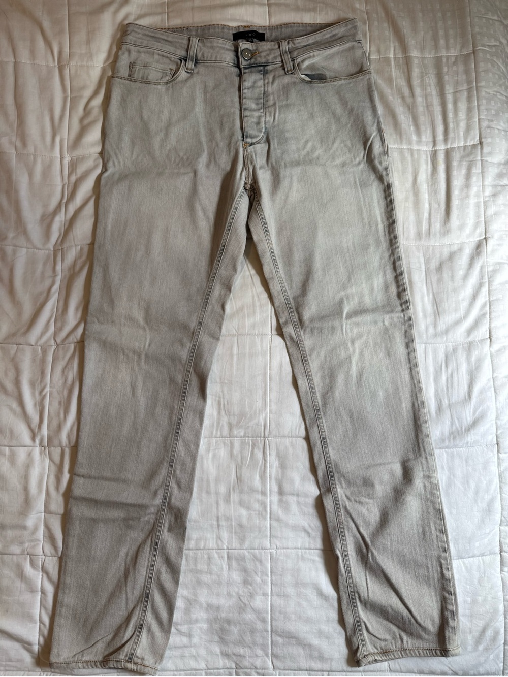 IRO Paris Kolton Jeans in Light Gray